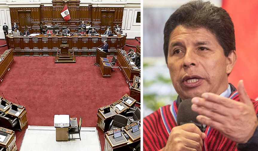 Congreso autoriza proyecto legislativo para levantar prerrogativa de antejuicio político a&nbsp;Castillo