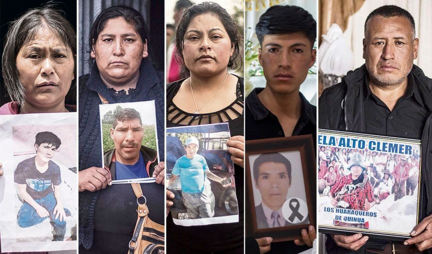 Las nueve víctimas de la represión militar en&nbsp;Ayacucho