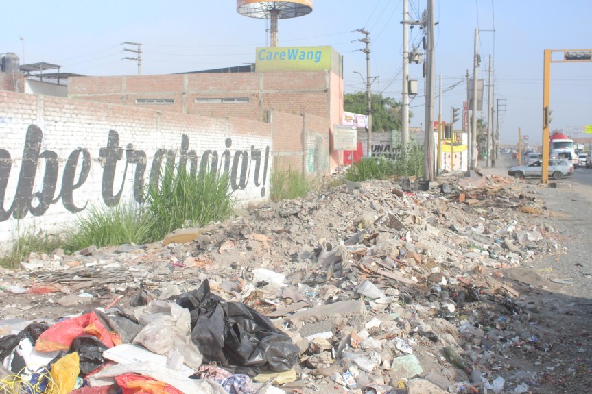 Municipalidad Distrital de Chancay y concesionaria Norvial aúnan esfuerzos para eliminar puntos críticos referente a depósito de residuos&nbsp;sólidos