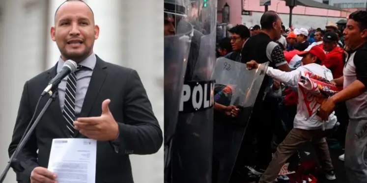 Congresista Alejandro Muñante sobre manifestantes: «usan como carne de cañón al&nbsp;pueblo»