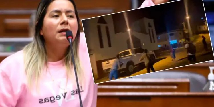 Cajamarca: congresista fujimorista Tania Ramírez es expulsada a pedradas por pobladores, “¡qué se vaya!”,&nbsp;“lárgate”
