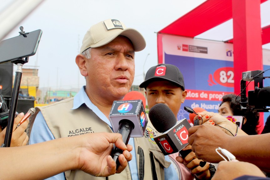 Alcalde de Huaral ratifica voluntad de recuperar Emapa y la construcción de la&nbsp;PTAR