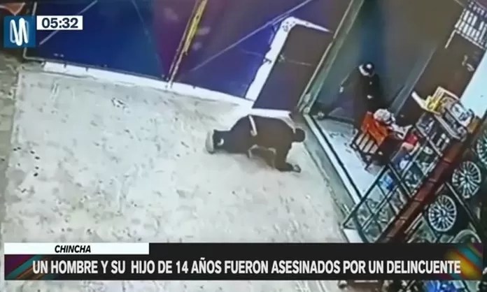 Chincha: Hombre y su hijo asesinados por un delincuente en pleno&nbsp;asalto