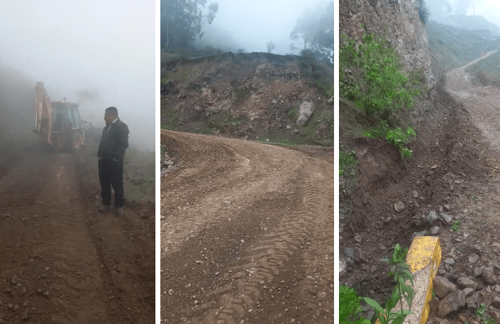 Atavillos Alto: Mejoramiento de carretera en Tajuarpan , comunidad de&nbsp;Pasac