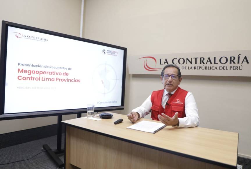 Como resultado de Megaoperativo de Control en Lima Provincias: Contraloría observa ejecución de S/ 89 millones de recursos&nbsp;públicos