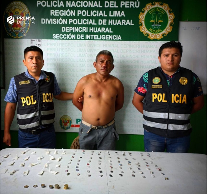 Chancay: Capturan a persona por el presunto delito de comercialización de&nbsp;drogas