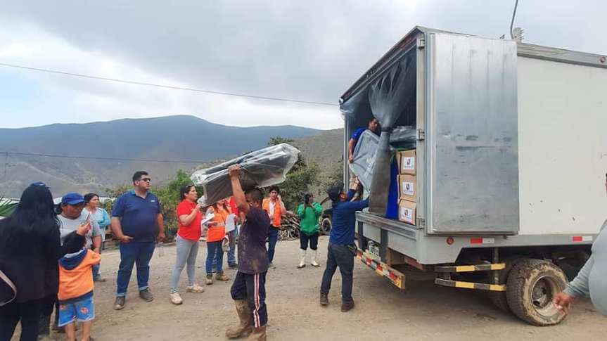 Otra más de “la chola”: usan frigorífico como camión de&nbsp;carga