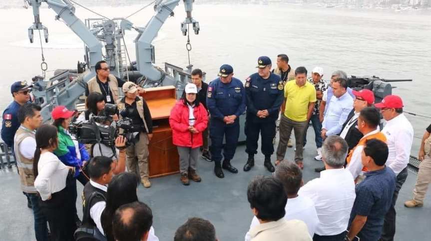 Alcalde Juan Álvarez participa de toma de muestras en altamar – caso&nbsp;Repsol