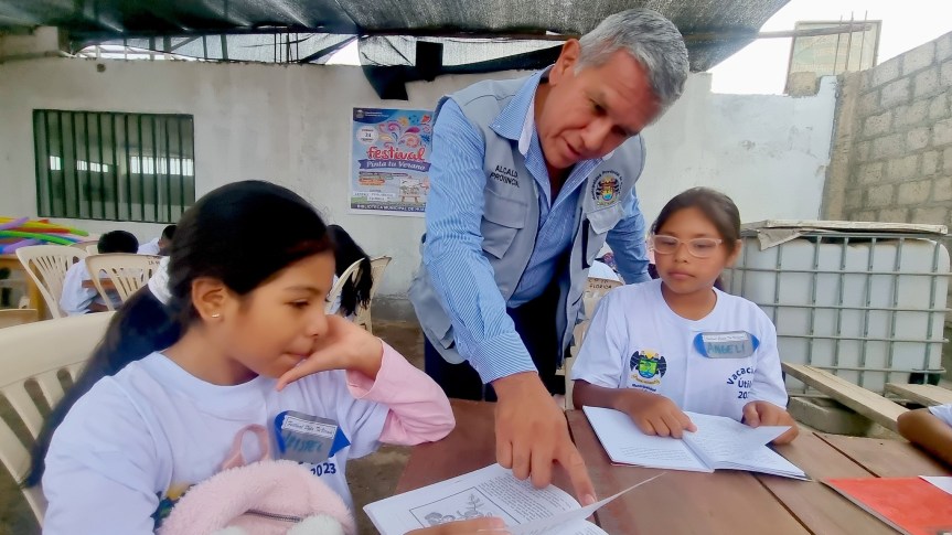 Alcalde participó de la clausura del festival “Pinta tu verano” en el C.P la&nbsp;Florida