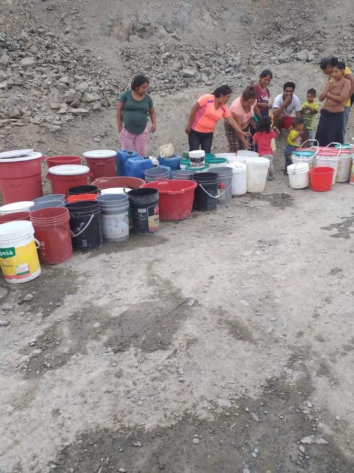 Vecinos de pueblo libre piden ayuda tras quedarse sin agua potable por afectación a su única fuente de captación a consecuencias de las lluvias y&nbsp;huaicos