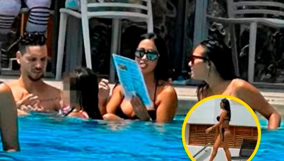 Melissa Paredes y ‘Activador’ pasan roche en exclusivo club por hilo dental: ‘La llamaron bataclana y ella pagó&nbsp;todo’