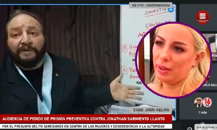 John Kelvin: su abogado intentó mostrar videos íntimos de Dalia Durán en&nbsp;audiencia