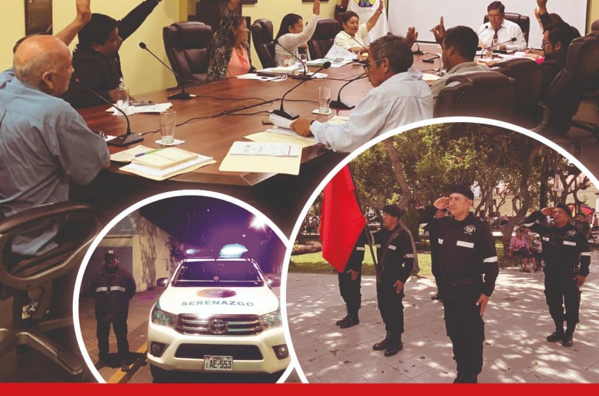 Concejo municipal aprueba Plan de Acción de Seguridad Ciudadana en beneficio de la&nbsp;población