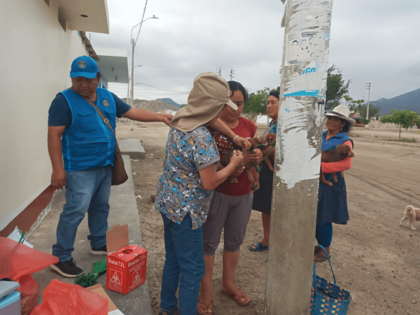 Red de salud Huaral protege de la rabia a canes de la&nbsp;provincia