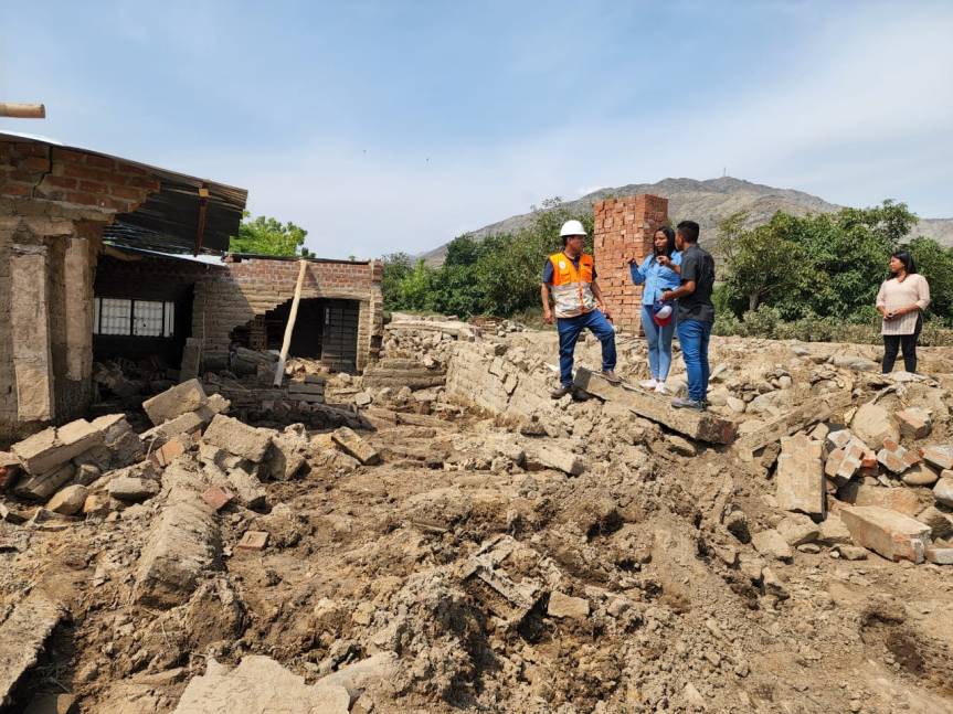 Alcalde de Aucallama refuerza apoyo en el CP. de&nbsp;Saume
