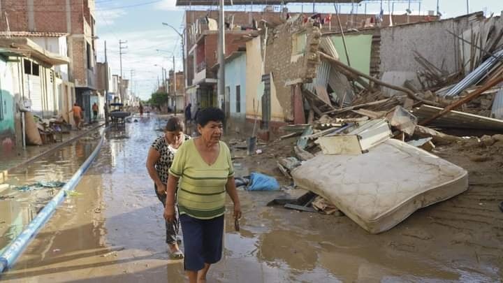 Lluvias dejan 65 muertos y más de 9 mil damnificados en&nbsp;Perú