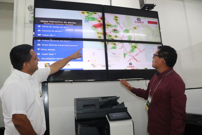 Alcalde de Aucallama envía información a Defensa Civil y el COER para viabilizar&nbsp;ayuda