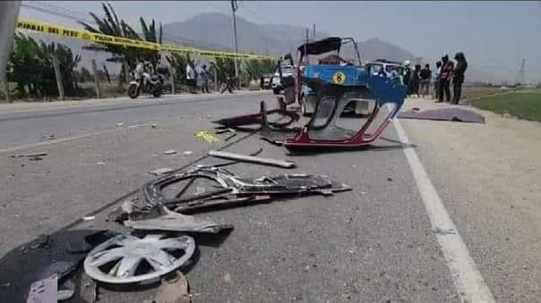 Menor de edad falleció tras choque entre miniván y mototaxi en la carretera Canta –&nbsp;Lima