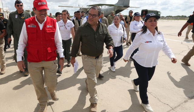 Premier Otárola en Piura: “Hemos traído mas de 4 toneladas de ayuda humanitaria para la&nbsp;población”