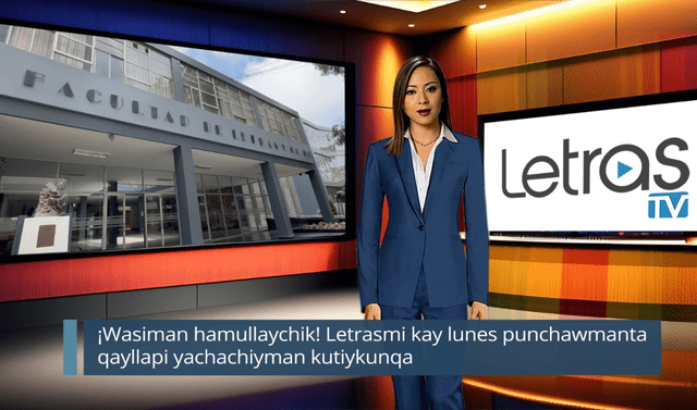 Illariy, la primera presentadora de noticias en quechua creada con inteligencia&nbsp;artificial