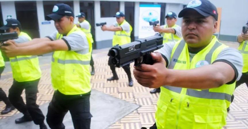 Congreso aprueba proyecto de ley para que serenos usen armas no&nbsp;letales