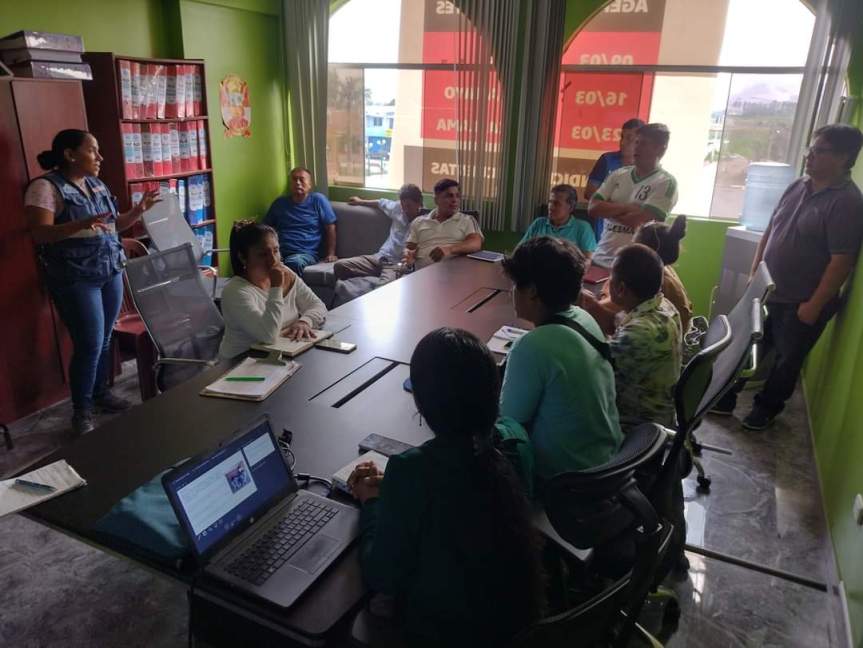 Representantes de las asociaciones de pescadores artesanales sostuvieron reunión de trabajo con PRODUCE y la&nbsp;FAO