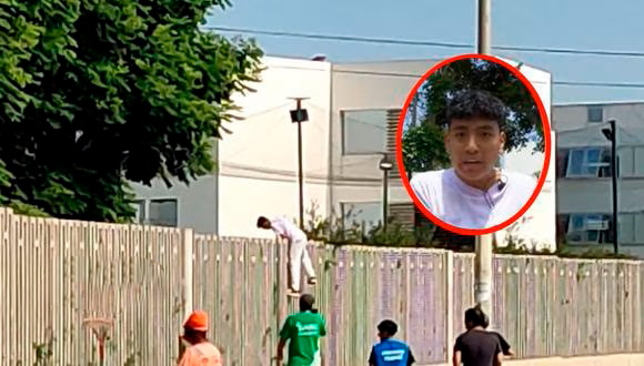 Joven que trepó muro de San Marcos reveló qué le pasó después: “Me voy para una&nbsp;privada”