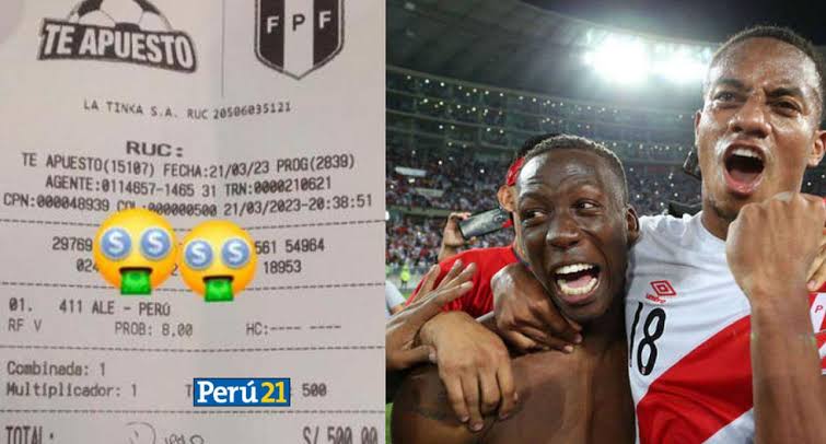 La fe: Hincha de la ‘blanquirroja’ apuesta 500 soles a Perú contra&nbsp;Alemania