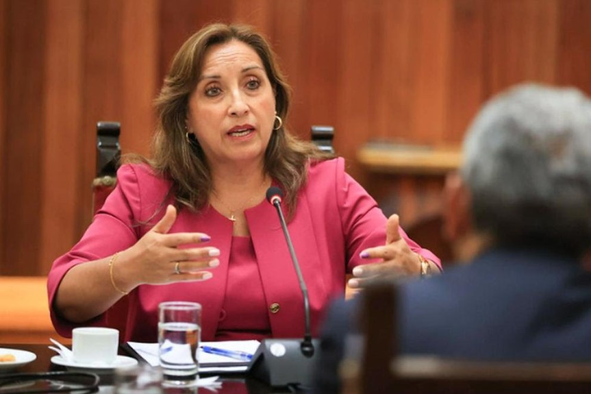 Dina Boluarte saluda que fiscalía haya iniciado investigación por aportes a su campaña&nbsp;electoral