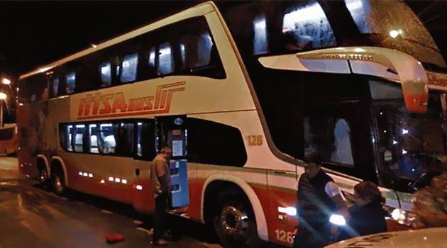 Delincuentes fuertemente armados asaltan bus de la empresa de transportes ITTSA en&nbsp;Huarmey