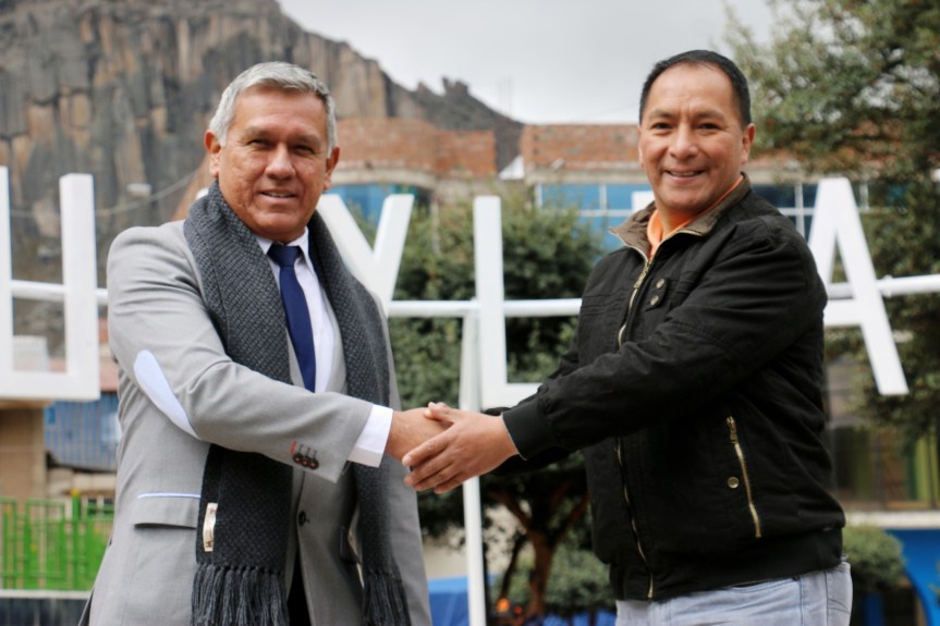 Alcalde Fernando Cárdenas fue declarado Huésped Ilustre en su visita a&nbsp;Huayllay