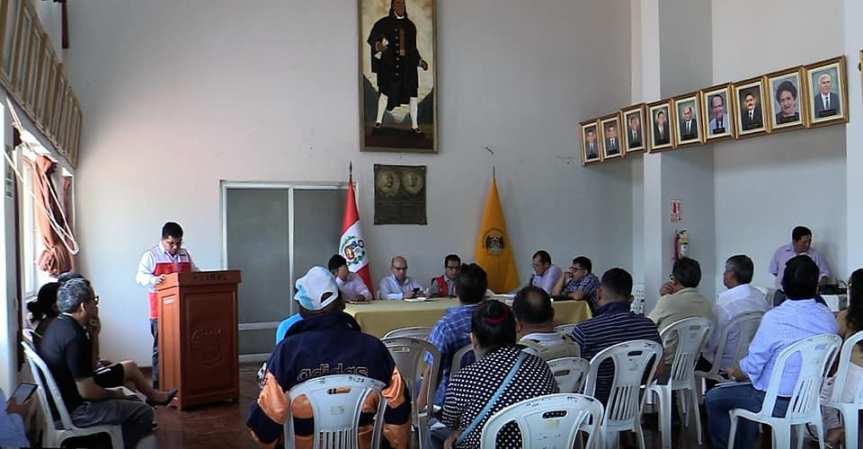 Mesa de trabajo para conocer problemática actual de las obras ejecutadas por el Gobierno Regional de&nbsp;Lima