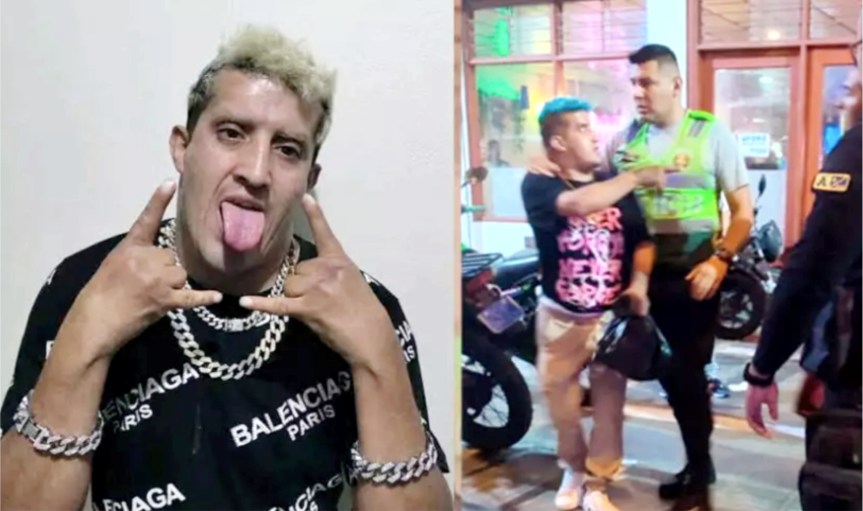 Makanaky continúa detenido en San Miguel tras escándalo al mostrar sus partes íntimas en una&nbsp;pollería