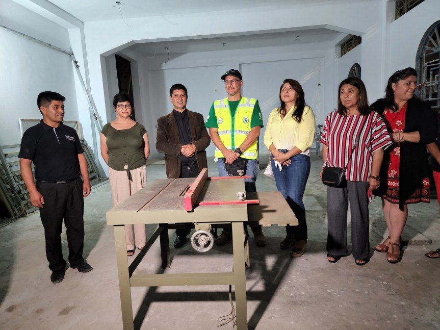 Parroquia Nuestra Señora de Guadalupe inauguró construcción de carpintería del Centro de Emprendimiento e Innovación con apoyo de minera&nbsp;Colquisiri