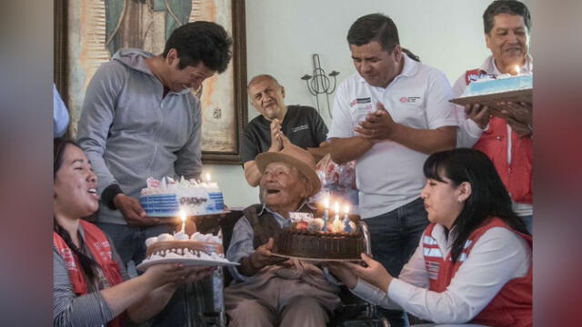 ‘Don Mashico’, el hombre más longevo del Perú, cumplió 123 años en&nbsp;Huánuco