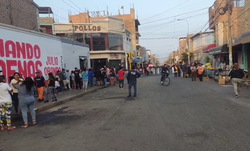 Erradican a comerciantes informales de la AV. Cahuas y 28 de&nbsp;Julio