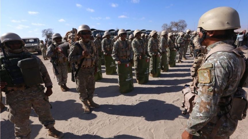 Crisis migrante en Tacna: cerca de 200 militares llegaron a la frontera con&nbsp;Chile