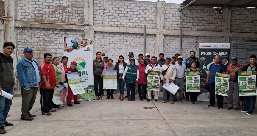 Se realiza exitosamente el Taller de Capacitación: «Análisis de Suelo y Beneficios de la Asociatividad Agraria» en&nbsp;Palpa