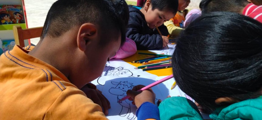 Niños y niñas de Ihuari participaron con gran entusiasmo del Festival de&nbsp;Lectura