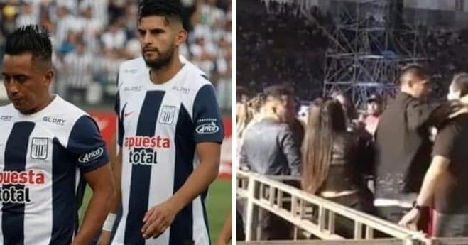 Zambrano y Cueva fueron captados en concierto de reggaetón previo al duelo de Alianza Lima con&nbsp;Libertad