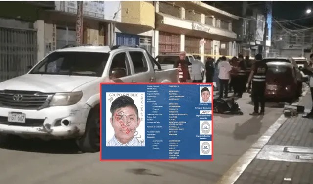 Sujetos asesinan a balazos a delincuente en pleno centro de&nbsp;Chiclayo