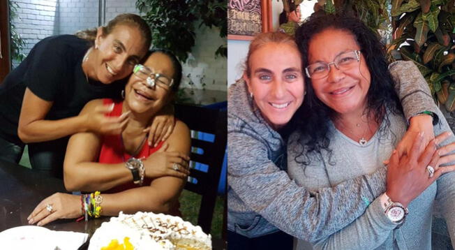 Eva Ayllón habla sobre la relación que tiene con Natalia Málaga: «Estoy&nbsp;feliz»