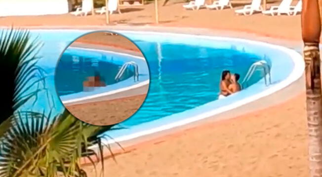 Captan a pareja teniendo intimidad en playa artificial de SJL: «Cuidado con los muy&nbsp;muy»