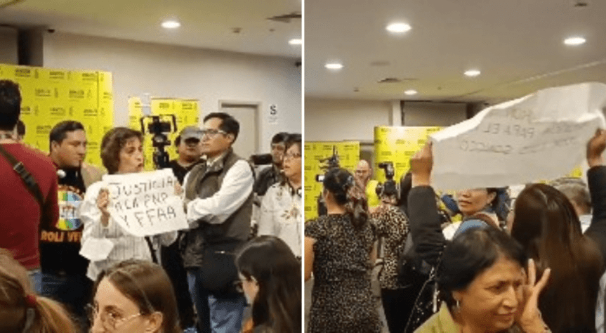 Atacan a familiares de víctimas de protestas en la presentación del informe de&nbsp;Amnistía