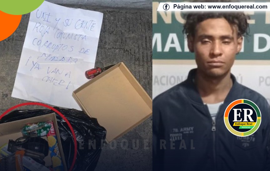 Policía interviene a venezolano con granada de guerra frente a la&nbsp;UNI