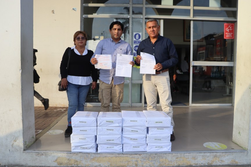 MPH recibió donación de 400 cuadernos para los niños de la Perla-Chaupis en Atavillos&nbsp;Bajo
