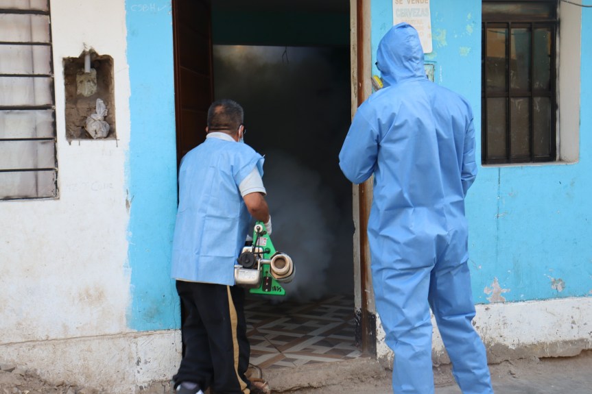 Municipalidad Provincial continúa jornada de fumigación para contener presencia del dengue en&nbsp;Huaral