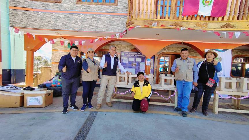 Municipalidad de Huaral donó mobiliarios para los Pronoei de Santa Catalina y Santa Cruz de&nbsp;Andamarca