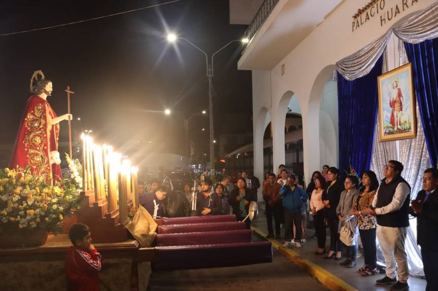 Municipalidad provincial participó en homenaje y procesión a nuestro Santo Patrón San Juan&nbsp;Bautista