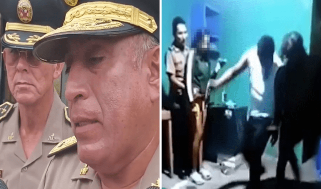 Policías son separados de sus cargos por realizar fiestas en su puesto de trabajo en&nbsp;Chiclayo